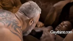 Play Adrian Hart and Lance Charger in a Steamy Interracial Gay Anal Fucking Session